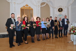 Festveranstaltung „25 Jahre Gemeinsame Erklärung der Hansestadt Rostock und der Jüdischen Gemeinde Rostock“ im Barocksaal.