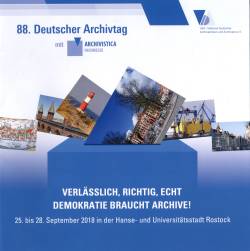 Plakat 88. Deutscher Archivtag
