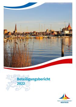 Beteiligungsbericht 2022 (Deckblatt)