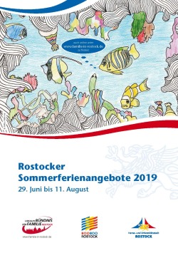 Titelblatt Rostocker Sommerferienkalender 2019