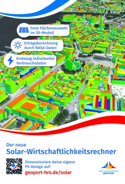 Plakat Solar-Wirtschaftlichkeitsrechner