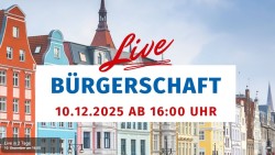 Live-Übertragung der Bürgerschaftssitzung am 10. Dezember 2025