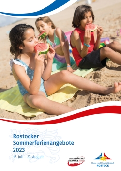 Titel "Rostocker Sommerferienangebote 2023"