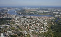 Luftbild Rostock