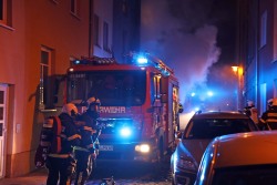 Rostocker Feuerwehr im Einsatz