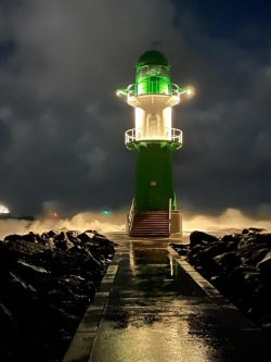 Leuchtbake - Molenkopf Warnemünde
