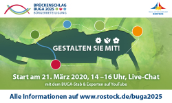 Plakat Brückenschlag BUGA 2025 Bürgerbeteiligung