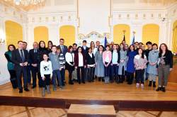 Einbürgerungsfeier 2019 im Festsaal des Rathauses