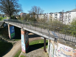 Fußgängerbrücke am Kanonsberg