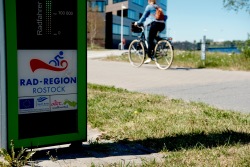 Fahrradzählstelle Am Strande