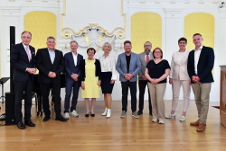 Unternehmerehrung im Festsaal des Rathauses