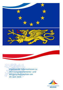 Europaparlaments- und Bürgerschaftswahlen 2024