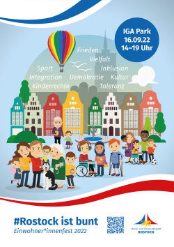 #Rostock ist bunt 2022 Gesamtherstellung: Novus Marketing