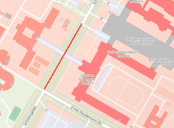 Sperrung in der Schillingallee vom 3. Mai bis Ende Juni 2024.