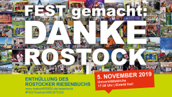 Fotocollage „Danke Rostock