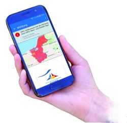 HRO! App mit Begrüßungsmeldung