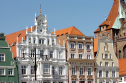 Giebelhäuser am Neuen Markt