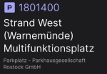 Screenshot Handyparken-App