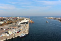 Luftbild Passagierkai Warnemünde LP 7