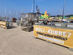 Müllaktion im Stadthafen - Mein Hafen Dein Hafen