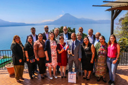 Eine Rostocker Delegation besuchte erst im Februar die befreundete Stadt am Atitlan-See, Panajachel.  
