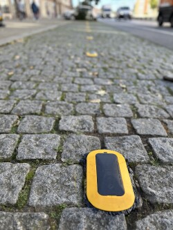 Bodensensoren in der Langen Straße