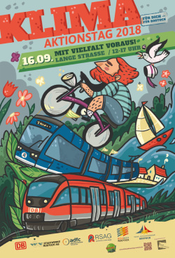 Plakat zum Klima-Aktionstag 2018