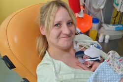 Lieblingsbeschäftigung von Mama Martyna D. – das Kuscheln mit ihrem kleinen Ryszard.