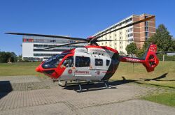 Den Intensivhubschrauber mal aus der Nähe zu betrachten ist ebenfalls am Tag der offenen Tür möglich.