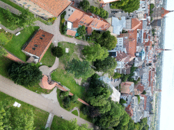 Klosterhof von oben