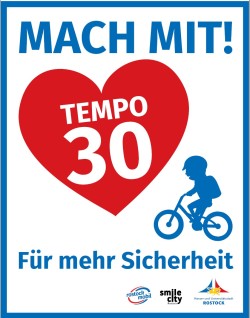 Mach mit - Tempo 30 für mehr Sicherheit