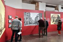 Ausstellung „Die Kröpeliner. Drei Straßen in einer“ im Kulturhistorischen Museum Rostock.