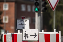Achtung - Sperrung