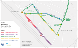 Grafik: Bauprojekt Herweghstraße 
