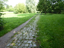 Wegebauarbeiten - Südstadt, Kringelgrabenpark (1)