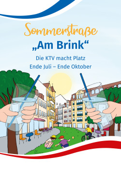 Visuelle Darstellung der Sommerstraße am Brink