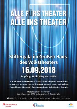 Plakat Stiftergala 2018
