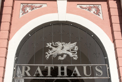 Rathaus-Eingang