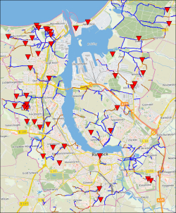 Schwerpunkte bei Starkregen beispielhaft (2011-2013)