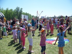 Kindergruppe im IGA-Park