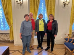 Vorstand des Seniorenbeirates: Maja Woest, Hans-Joachim Engster, Monika Meier und Regina Witte (v.l.n.r.)