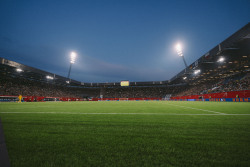 Länderspiel der Frauen im Ostseestadion
