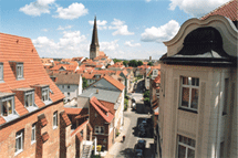 Blick in dei Altstadt