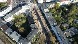 Ulmenmarkt - einspurige Verkehrsfreigabe