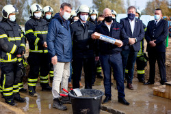 Grundsteinlegung Feuerwache 3