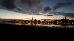 Blick vom Gehlsdorfer Ufer