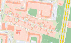 Ausschnitt aus dem Stadtplan