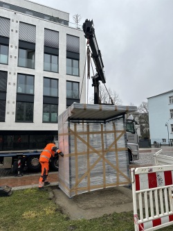 Anlieferung Gabenzaun