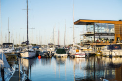 Boats in the Karlskrona Harbour