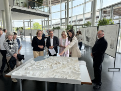 Modellvorhabengebiet„WarnowQuartier“ in Rostock, Entwurfsmodell